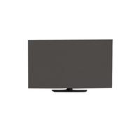 SQOYEI Thick Stretch Fabric LCD Tv Cover 32-75 Inches Dust-Proof Screen Protector, Apartment All-inclusive Anti-slip TV Enclosure(Dark Gray,75 inches)