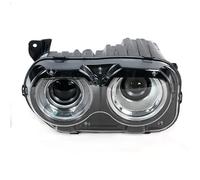 SQRHDF For Dodge For Challenger 2015-2021 Halogen Front Bumper Headlight Dual Beams DRL HeadLamp Assembly Car Accessories LED Fog(Only Left)