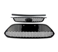 SQRHDF Front Radiator Grille Car Upper Lower Grilles Bumper Honeycomb Front Cover Trim For Focus 2009 2010 2011 2012 2013 2014 2015 Hatchback Sedan Bumper Grille