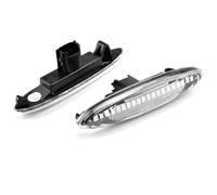 SQRHDF LED Dynamic Turn Dynamic Led Side Marker Turn Signal Lights Indicator Lamps For Lexus IS250 IS350 SC430 E350 Error Free Wing Mirror Indicator(Crystal white)