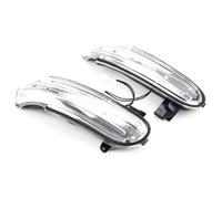 SQRHDF LED Dynamic Turn LED Turn Signal Light Flasher Flowing Water Blinker Flashing For Mercedes For Benz SLK-Class R171 W171 to 2008.12 R230 W230 Wing Mirror Indicator