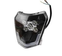 SQRHDF Motorcycle Headlight Headlight Plate Motorcycle Accessories Led Wick E-mark For EXC XC SX XCW SXF EXCF SMR 125-500 For Duke 690 For Enduro Mask Motocross Motorcycle Chrome Spotlights