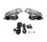 SQTGJJJ For Civic 2/3-Dr 1992 1993 1994 1995 Fog Lamp Kit Daytime Running Light Cover Wiring Harness Switch 1 Set LED Work Light(1)