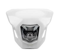 SQTGJJJ Motorcycle Headlight Enduro Motorcycle Headlights Lamp High Definition For CRF 125 250 450L 450RL CR XR Dirt Bike Headlight Accessories Motorcycle Halogen Headlamp(WHITE)