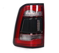 SQTGJJJ Tail Light Car LED Rear Tail Light For Dodge For RAM 1500 2019-2021 Turn Signal Warning Stop Brake Black Trim Lamp Tail Light Assembly(Left)