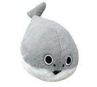 Squabambaspis Fish Doll - Push Pust Plush Toy | Soft Decorative Cushion, Cute Adorable Press Sea Stuffed Toy Design, Oversized Aquatic Character Pillow Decoration For Sofa Bed Accent Comfort