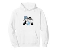 Squach Alien Cryptozoologist Believer Bigfoot Pullover Hoodie