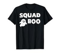 Squad Boo of The Halloween Ghost Boo T-Shirt, Men, Black, 4X-Large