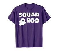 Squad Boo of The Halloween Ghost Boo T-Shirt, Men, Purple, Small