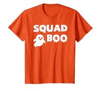Squad Boo of The Halloween Ghost Boo T-Shirt, Youth, Orange, Medium