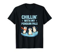 Squad Goals Chillin' with My Penguin Pals T-Shirt