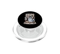 Squad Goals Me and My Chinchilla Pet Chinchillas PopSockets PopGrip for MagSafe