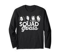 Squad Goals Tlaib Ocasio-Cortez Omar Pressley AOC Meme Long Sleeve T-Shirt
