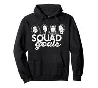 SQUAD GOALS Tlaib Ocasio-Cortez Omar Pressley AOC Meme Pullover Hoodie