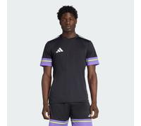 adidas Men's SQUADRA25 Jersey Short Sleeve, Black/Purple Rush/Semi Solar Slime, M