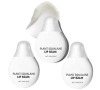 Squalane + Amino Acids Lip Balm, Travel Size Squalane Lip Balm for Dry Cracked Lips, Lip Repair Lip Balms, Natural Lip Balms, Hydrating, Moisturising, All-Day Lip Care for Dry Lips, 3PCS (3PCS)