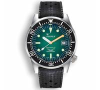 Squale 1521PROFGR.HT Green Ray Rubber Diver Watch