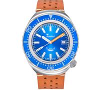 Squale 2002 Blue Leather Watch SQL-048