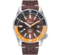 Squale Matic Chocolate Leather Watch SQL-023