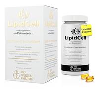 Squalene & Ceramides with Vitamins A & E - Skin Hydration and Anti-Aging Support - Hydrolipidic Barrier Restoration - LipidCell (60 Capsules)
