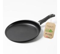 Squality Premium Crepe Pan Induction PFAS Free 28 cm - Non-Stick Pancake Pan Coated from Denmark | Crepe Pan Suitable for Induction | Ergonomic Pancake Pan for Healthy Cooking without Harmful