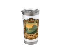Squamish Chief & Howe Sound Vintage Native Design Stainless Steel Insulated Tumbler