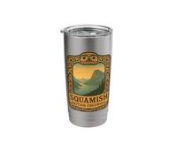 Squamish Chief & Howe Sound Vintage Native Design Stainless Steel Insulated Tumbler