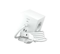 Square 1 - Avolt Power Cube with USB C OPAL WHITE dfp Design SINGLE PIECES