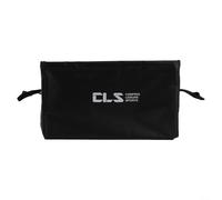 Square 13L Folding Water Bucket, Ideal for Outdoor Use, Lightweight, Waterproof, and Collapsible for Easy Storage (Black)