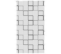 (square, 140 x 240 cm) vidaXL Shower Roller Blind Fabric shower blind