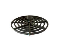 Square 150x150mm Plastic Drain Cover or Round Gully Grid 150mm (6”) Dia 178mm (7”) Dia Black Stops Leaves & Debris for Outdoor Gardens & Patios(Black, Round Gully Grid 178mm (7”) Diameter)