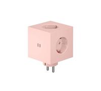 Square 2 Socket New Pink