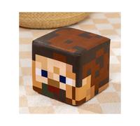 (Square, 20cm) Minecraft Block Plush Pillow With Sponge Core For Colorful Block Doll Design
