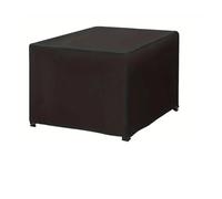 Square 210T Outdoor BBQ Stove Cover for Terrace Brazier Table, 2 Pack