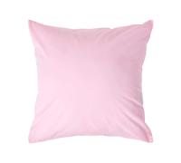 (Square - 40 x 40 cm, Pink) Egyptian Cotton Pillow Case 200 TC Equivalent 400 Thread Count