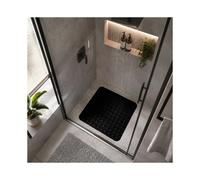 (Square - 53x53cm, Midnight Black) Imperial Rooms Premium Non Slip PVC Bath Tub Mat & Shower Mats| Super Safety Washable Mats