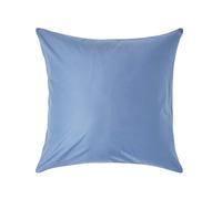 HOMESCAPES Premium 1000 TC Egyptian Cotton Sateen Weave Pillowcase, European Size - Air Force Blue - 60 x 60 cm