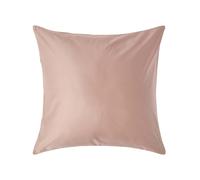 HOMESCAPES 1000 Thread Count Egyptian Cotton Beige 60 x 60 cm Pillowcase Euro Size Luxury Pillow Case
