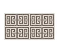 (square, 80 x 150 cm) vidaXL Indoor and Outdoor Rug Short Pile Mat Area Rug Anti Slip Carpet Runner