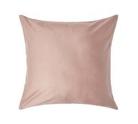 HOMESCAPES 1000 Thread Count Egyptian Cotton Beige 80 x 80 cm Pillowcase Euro Size Luxury Pillow Case