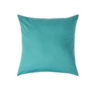 Continental Egyptian Cotton Pillowcase 200 TC, 80 x 80 cm Homescapes Teal One Size