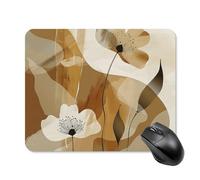Square Abstract Shapes Mouse Pad Non-Slip Rubber Small Cute Mouse Pad Mini Travel Gaming Mousepad Washable Funny Computer Mat Waterproof for Laptop Office Home Men Women