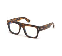 Square Acetate Glasses - male - Tom Ford - Glasses - Brown - 53 MM - Accessories 53 MM