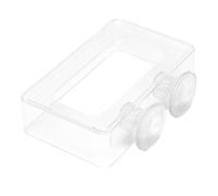 Square Acrylic Floating Fish Feeding Ring for Betta and Goldfish Aquariums - Essential Fish Tank Accessory to Contain Food and Simplify Feeding in Tanks