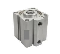 Square Air Pneumatic Cylinder SDA Double Acting Compact Cylinder SDA63 Bore63 mm Stroke 5-100 mm(SDA63*40)