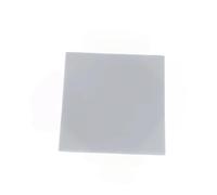 Square Alumina Nitride Ceramic Sheet, High Thermal Conductivity Ceramic Substrate for Industry 1pc(15x15x0.63mm)