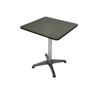 Square Aluminium Bistro Tables, Cheap Cafe Tables
