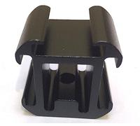 Square Aluminium Camera Three Head Hot Shoe Seat Bracket D-SLR Camera Tripod Holder Base Connect Micro-Phone Light Supplement Flash Lamp Stand-ard 1/4 Screws Adapter Photograph-y Parts Accessories