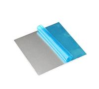 Square Aluminum Flat Bar, 1060 Aluminum Plate Thickness 1-5mm Pure Aluminium Sheet Machinery Parts DIY Material(Thick 2mm,300x300mm)