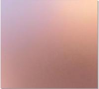 Square Aluminum Flat Bar, Anodized Aluminum Sheet Plate Blank Engraved Multicolor 1.0mm 100x100mm(Rose gold)